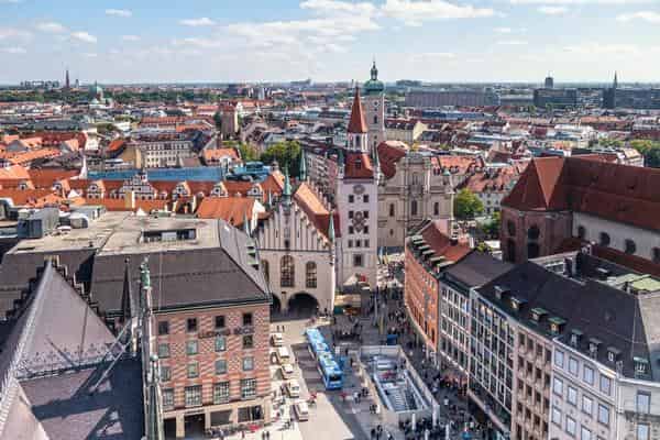 Stadtansicht München